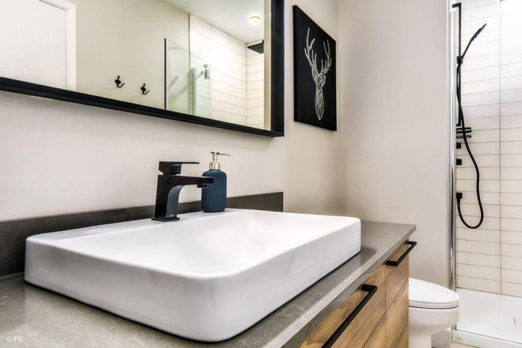 Chic Mt-Tremblant Condo With View On The Lake By Denstays モントランブラン エクステリア 写真